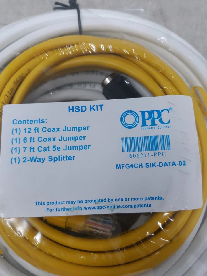 PPC HSD Kit 12ft Coax Jumper 606211-PPC - Image 2 of 4