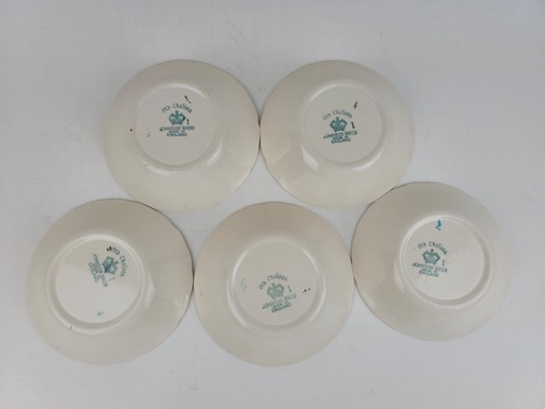 x5 Antique Johnson Brothers Old Chelsea Made In England Dinner Set for 2 - rare - Picture 6 of 12