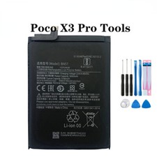 For Xiaomi Poco X3 NFC M2007J20CG M2007J20CT Replacement BN57 Battery  Tools