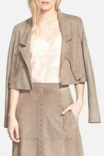 Halston Heritage Suede Jacket New With Tags Medium