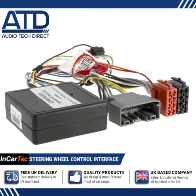 Interface De Volant ISO Pour Jeep Commander Compass Grand Cherokee Patriot - Photo 1/4