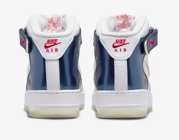 Brand new! Nike Air Force 1 Mid - University Red/Midnight Navy