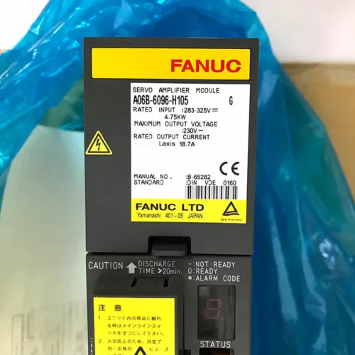 1 pieza nuevo servo amplificador FANUC A06B-6096-H105 A06B6096H105 envío gastado - Imagen 1 de 2