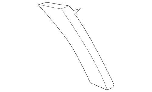 Moldura delantera para Ford (N/P 1L2Z-16039-BCB)