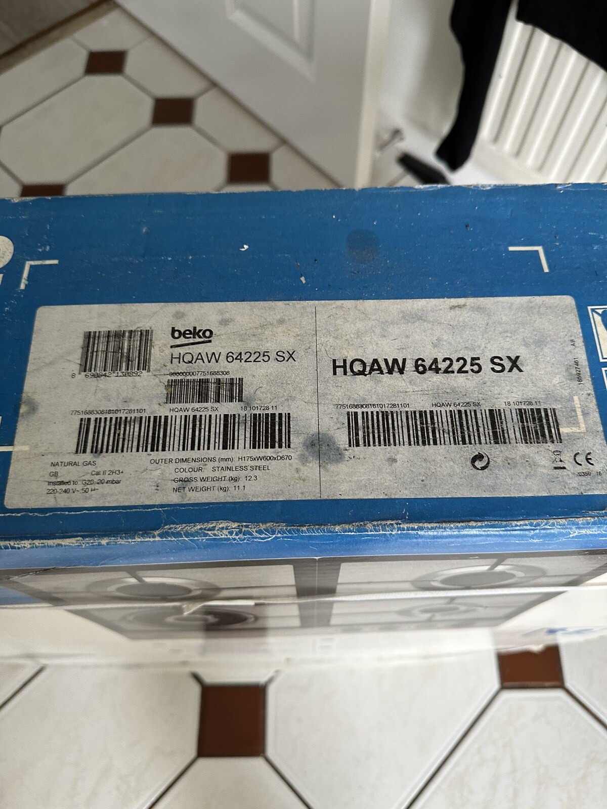 Beko stainless steel gas hob eBay