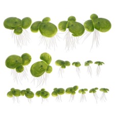 36PCS Aquarium Duckweed Mini Artificial Plants Aquarium Plant Fish Tank