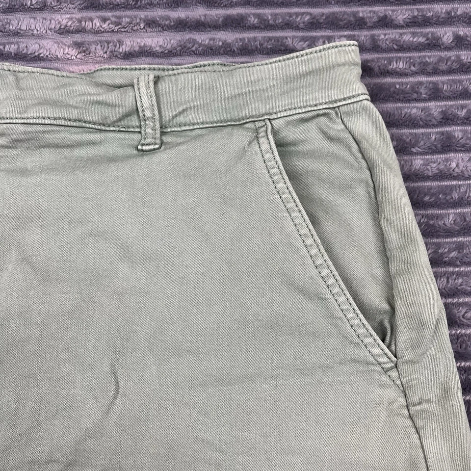 Crew Clothing Green Chino Knee Length Skirt Size 18 W38 L20 Stretch Fit - Image 4 of 4