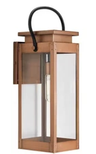 Progress Lighting Union Square 9.75" 1-Light Bronze Antique Copper Wall Lantern