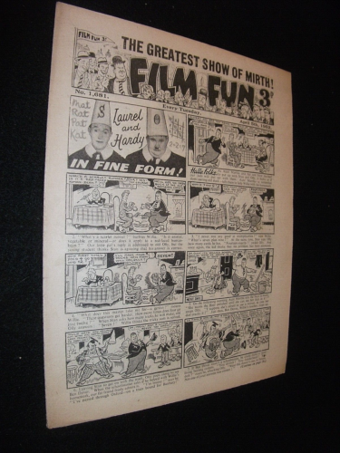 FILM FUN COMIC no. 1681. APRIL 5th 1952. - Picture 1 of 1