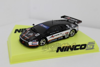 Ninco 50542 Lamborghini Gallardo 1/32 Slot Car, Lightly Used. It has a