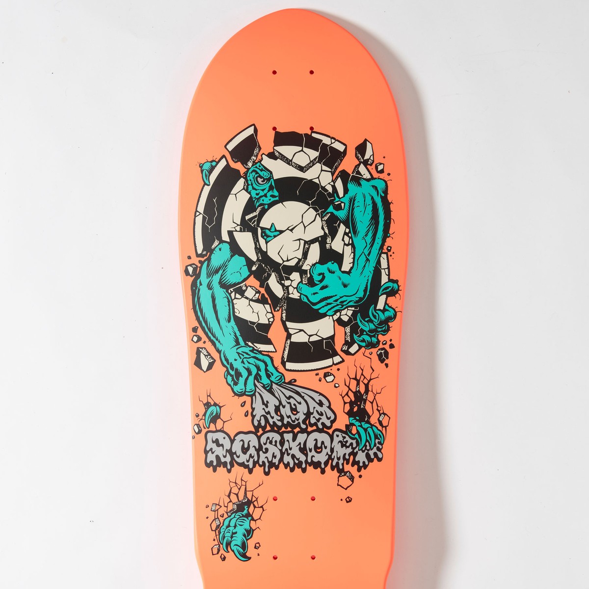 Santa Cruz Old School Skateboard Deck Roskopp Three Re-Issue 10.17