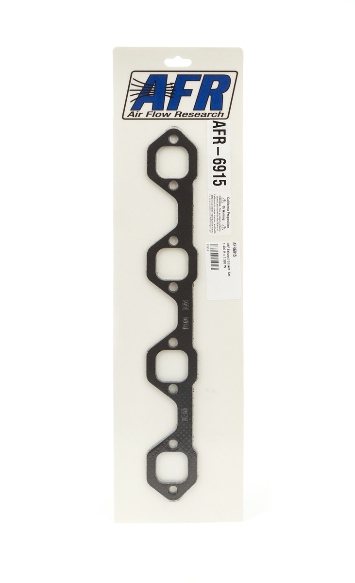 SBF Exhaust Gasket Set 1.400 H x 1.380 W 6915 SBF Exhaust Gasket Set 1.400 H x 1.380 W 6915
