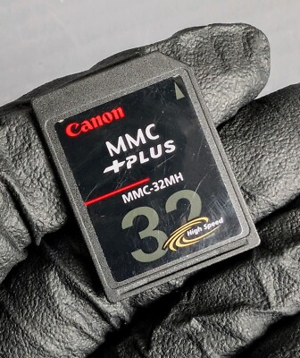 TESTED Canon 32MB MMC PLUS Card OEM MMC-32MH