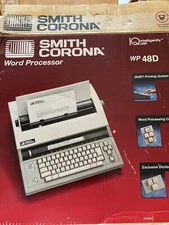 Smith Corona WP 48D Word Processor Typewriter Spell Right IQ Very Good Condition
