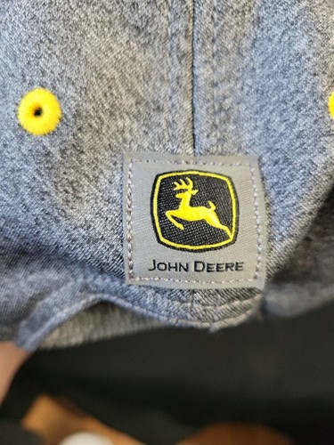 John Deere Brand, Toddlers One Size, Gray And Yellow Ballcap - Picture 12 of 12