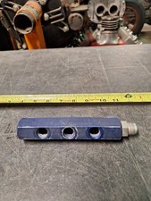 Eelco 3 Port Fuel Log Block Stromberg 32 Ford Chevy Vintage Original Rare