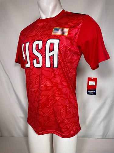 Team USA Red Legend Game Day Soccer Jersey Men's SMALL NWT - Picture 6 of 10