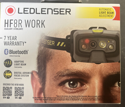 Led Lenser HF8R Work 1600Lumen 200m Kopflampe Stirnlampe Led Kopfleuchte