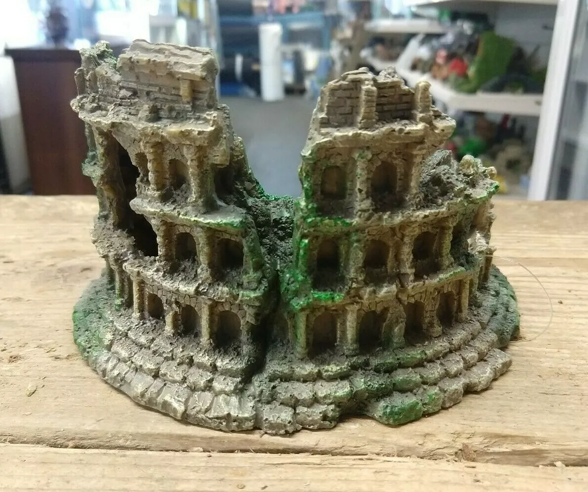 Roman aquarium outlet decorations