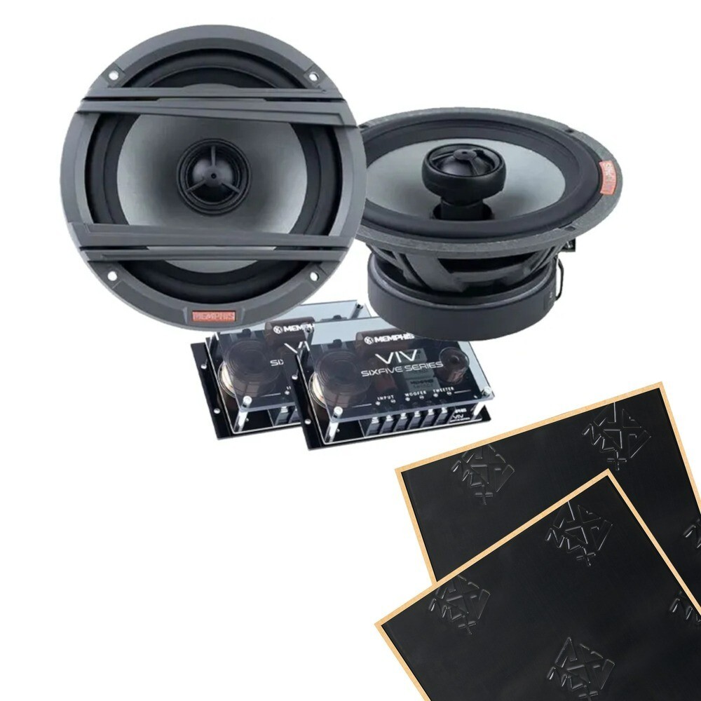 Коаксиальные динамики Memphis VIV60V2 65 VIV SixFive с демпфированием звука 6929000₽