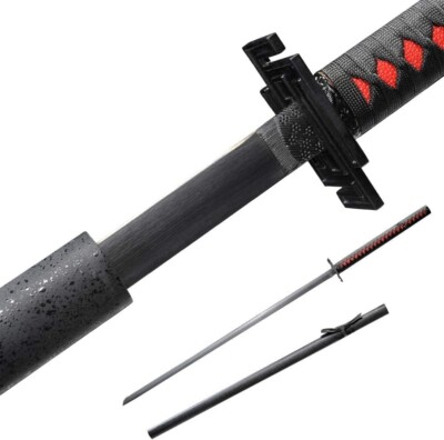 New Bleach Cosplay Anime Kurosaki Ichigo Sword Shikai Zanpakutou Katana Samurai