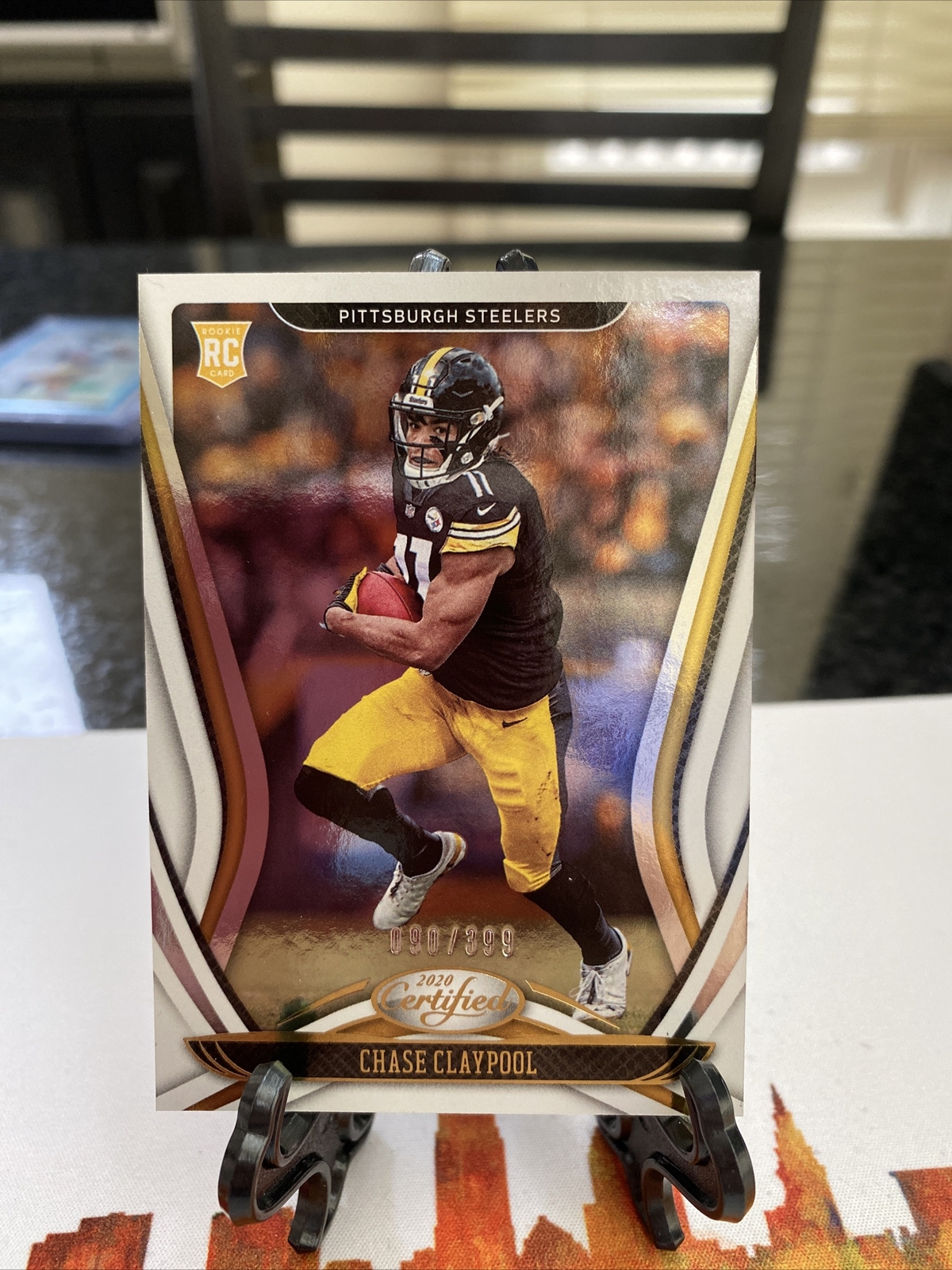 Chase Claypool 2020 CERTIFIED ROOKIE Card #’d/399 #126 Bears Steelers 👀🔥