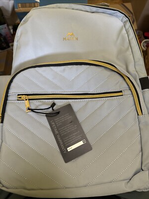 Matein Travel Laptop Backpack 17   Blue