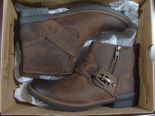 WMNS UGG CHEYNE COCONUT SHELL WATERPROOF LEATHER BOOTS 1095154SIZE 6.5