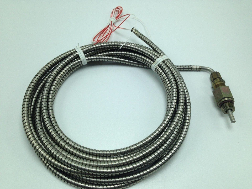 NEW Nordson 142169A 90 Degree RTD Temperature Sensor W/ 15-FT Cord  - Image 3 of 4