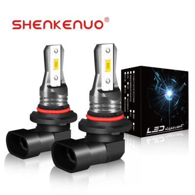 9005 LED Headlight Bulbs Conversion Kit HB3 High Beam White Super Bright 6000K