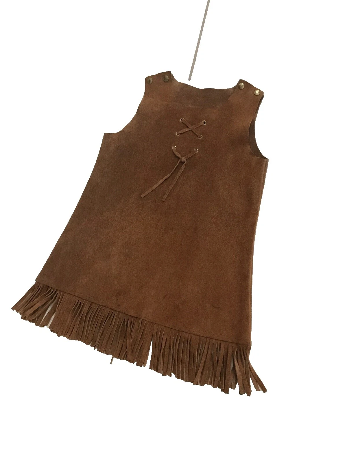 Vestido de gamuza trajes Vaqueros y Viejo Oeste