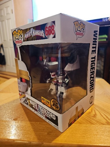 Power Rangers White Tigerzord #668 Hot Top Exclusive 20th