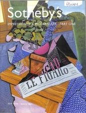 Sotheby's Impressionist & Modern Art Part 1 Auction Catalog May 8, 2002