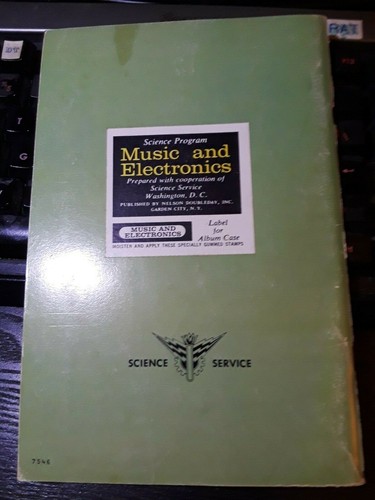 SCIENCE SERVICE Music & Electronics SOFTCOVER BOOKLET 1970 - Imagen 2 de 5