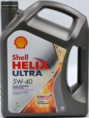 5 Liter Shell HELIX Ultra 5W-40 Motoröl 5W40 MERCEDES 229.5 BMW Porsche A40