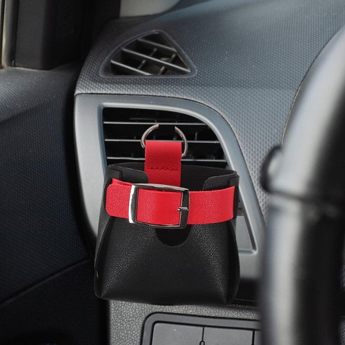 Car Vent Hanging Storage Bag Multi-Functional Organizer Pouch Interior - 第 6/12 張圖片