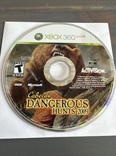 Cabela's Dangerous Hunts 2009 (2008) Xbox 360 Game Disc Only Play Tested