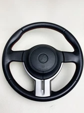 TOYOTA 86GT ZN6 GENUINE Leather Steering Wheel Scion FR-S FRS Subaru BRZ 86 JDM