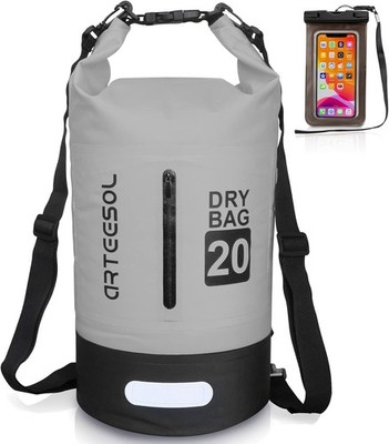 Wasserdichte Tasche 5L-30L Wasserfester Beutel mit Verstellbarem Schulterriemen