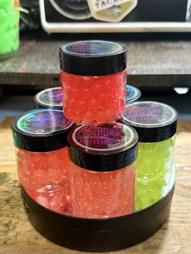 Zombie Balls Salmon Eggs Trout Bait Scented Oiled *Apple Jelly - Afbeelding 4 van 10