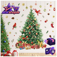 Wandsticker Weihnachten Weihnachtsbaum Wandtattoo Dekoration FüR Zuhause