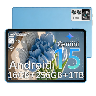2026 Neu Tablet Android 15 22GB+256GB  10.1 Zoll Octa-Core Wifi 6 Netflix 2k