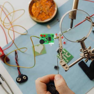 5 Set Circuit Board Practice Kit Welding DIY Electronic Training