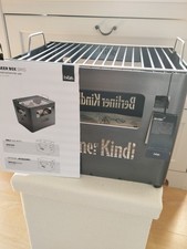 Berliner Kindl Bier H&ouml;fats Beer Box Feuerkorb BBQ Grillrost  mit &Ouml;ffner