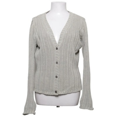 NYA, Strickjacke, Damen, Größe: XL, Beige, Baumwolle/Leinen, Einfarbig #AEW