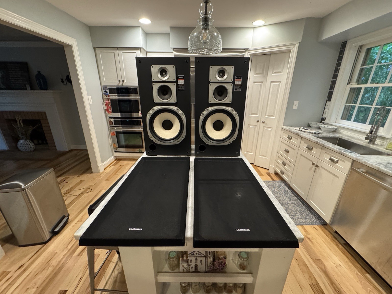 Technics SB2665 3-Way Speaker System 200 Watts 12” Woofers Tested Working Video