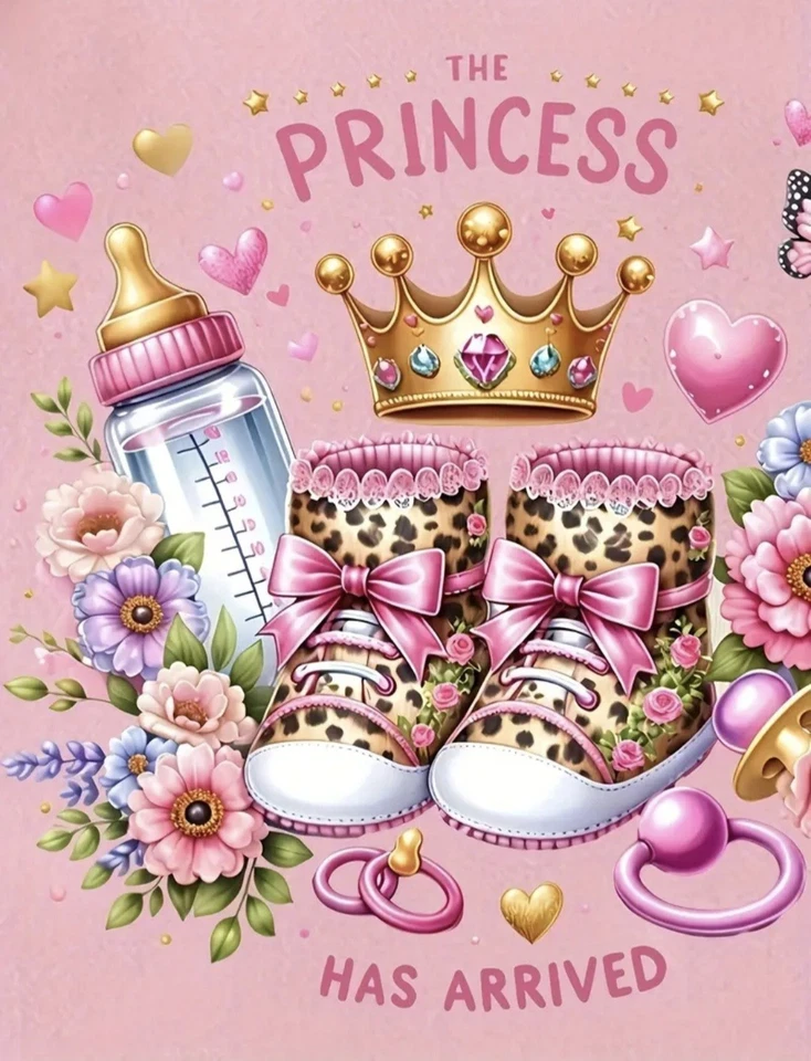 Strampler❤️Prinzessin❤️Baby❤️0-1 Monat Gr 50-56❤️Einteiler❤️Geschenk❤️ - Bild 3 von 4