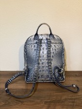 blue leather backpack mens Genuine Alligator Skin Backpack, Luxury Backpack for Men