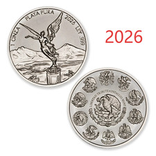2026 Mexican Libertad Tribute 1oz .999 Silver Bullion Round