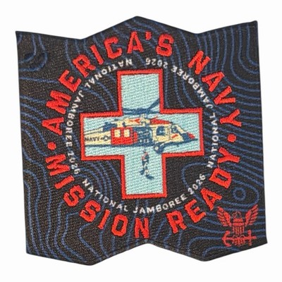 Scouting America Scouts BSA 2026 National Jamboree US Navy Totem Pole Patch